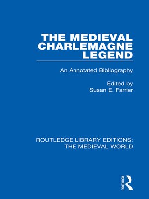 cover image of The Medieval Charlemagne Legend
